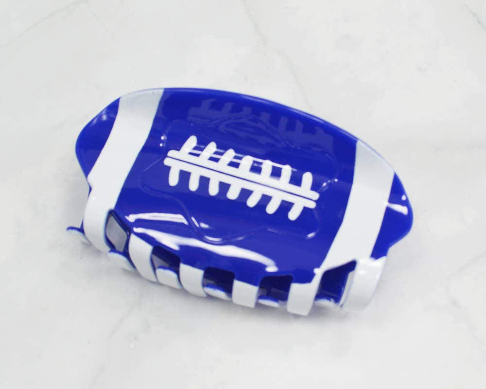 Game Day Football Hair Clips