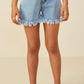 Hayden Girl Fringe Denim Shorts