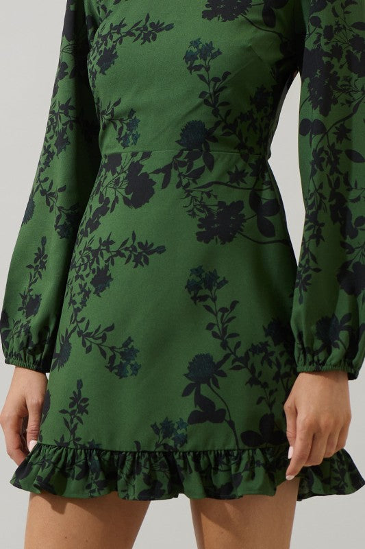 Tindrie Floral Mini Dress