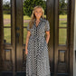 Classic Black and White Maxi