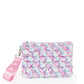 Quilted Printed Wristlet