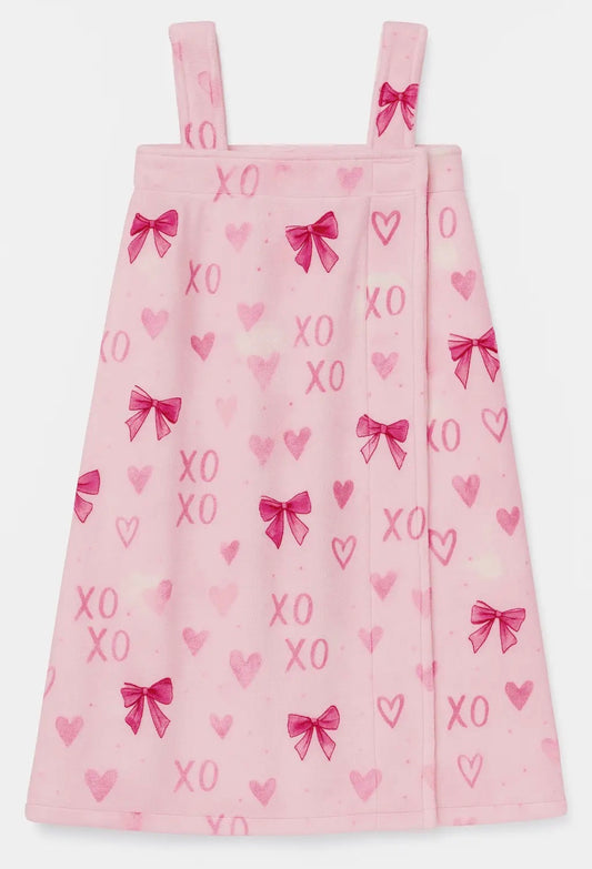 Bow Plush Spa Wrap