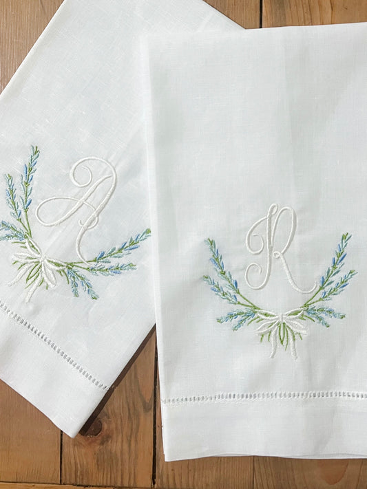 Spring Bow Tea Towel