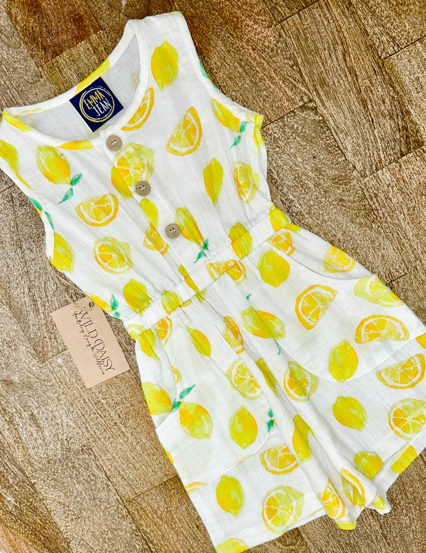 Lemon Romper