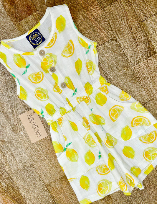 Lemon Romper