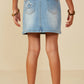 Hayden Girl Denim Skirt