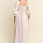 Lavender Floral Dress