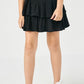 Girls Black Mini Skirt