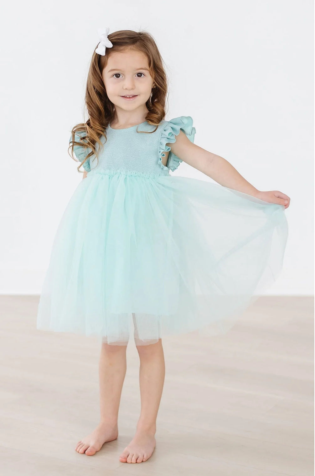 MR Sage Shimmer Tutu Dress