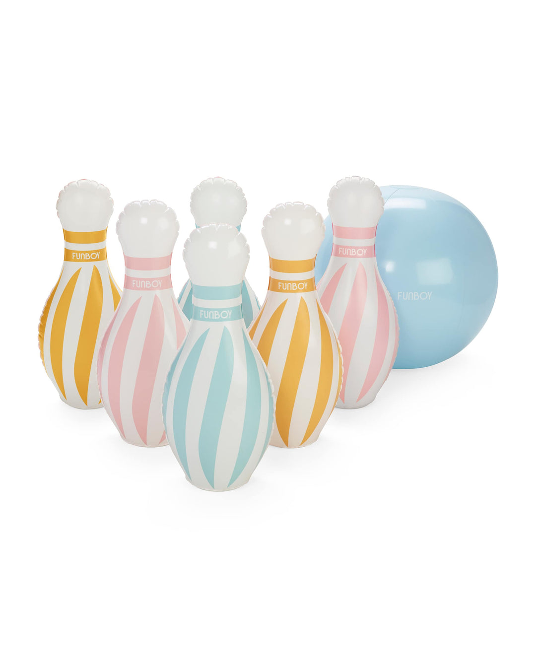 Pastel & Rainbow Backyard Bowling Set