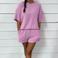 Ribbed Shorts Set