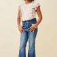 Hayden Girl Ruffle Waist Jeans