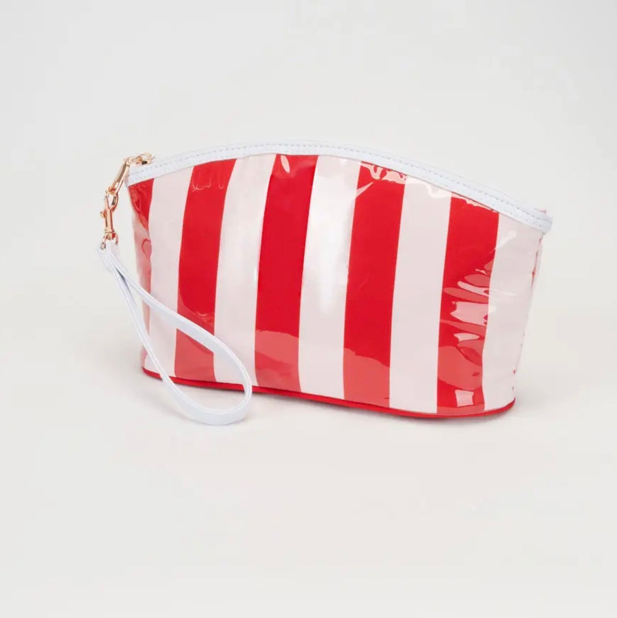Stripe Travel Cosmetic Pouch
