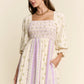 Lavender Floral Dress