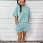 Ribbed Shorts Set