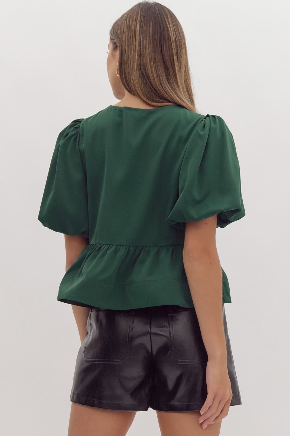 Gimme Green Blouse