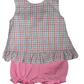 Three Sisters Spring Plaid Bloomer Set