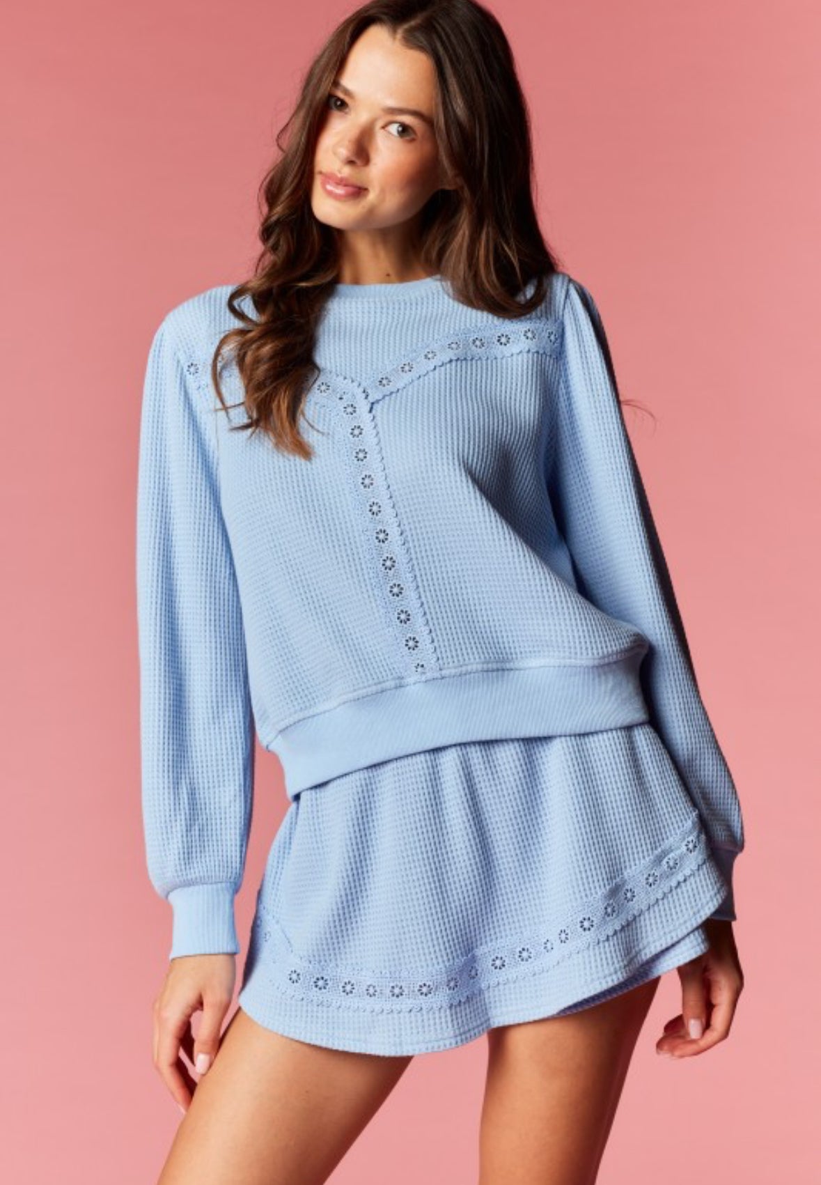 Blueberry Shorts Set