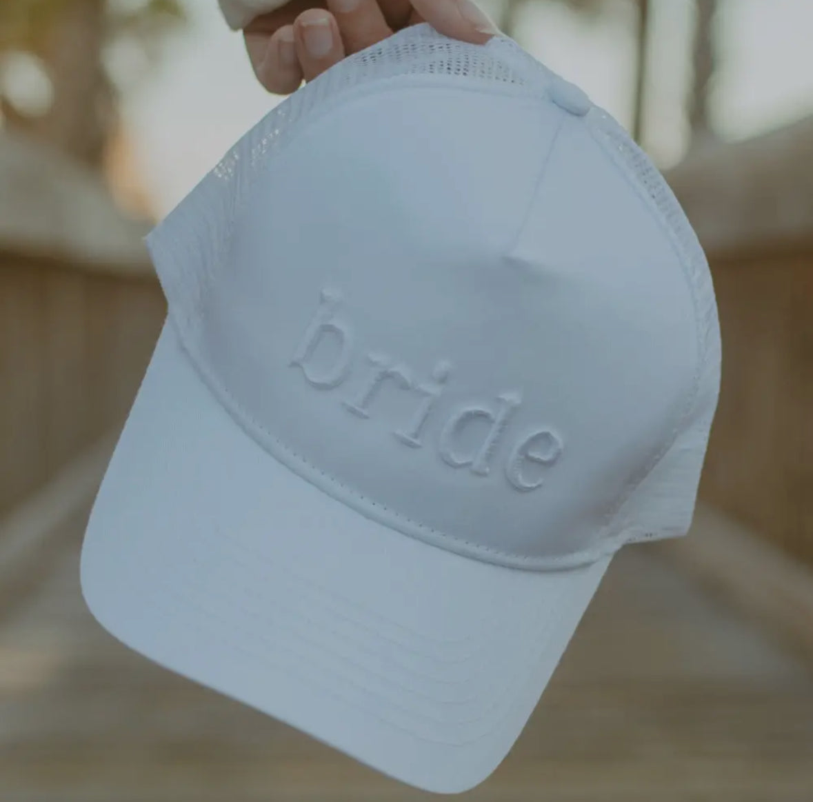 Embroidered Trucker Hat