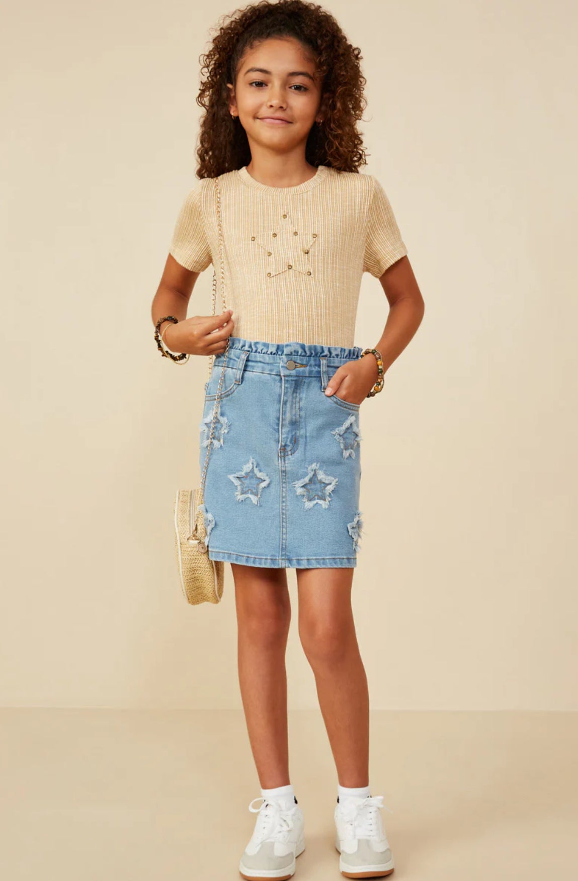 Hayden Girl Denim Skirt