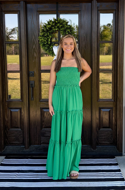 Irish Tube Top Maxi