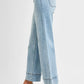 Risen Wide Cropped Jeans