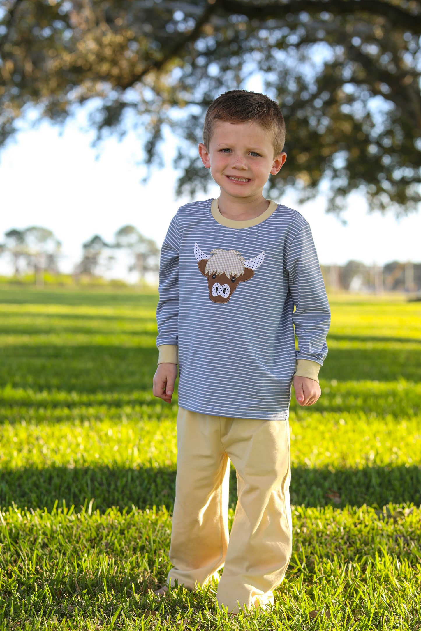 TS Highland Cow Pants Set