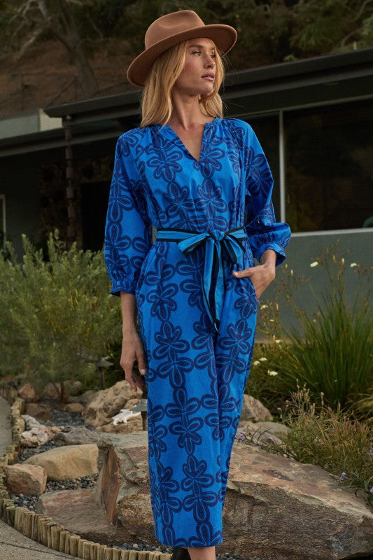 Romery Abstract Midi Dress