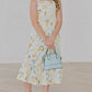 MR Lovely Lemons Ruffle Maxi Dress