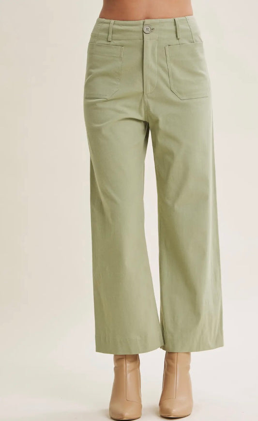 Seasonless Cotton Stretch Ankle Pants