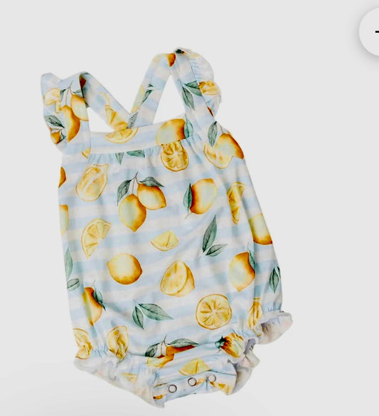 MR Lovely Lemons Romper