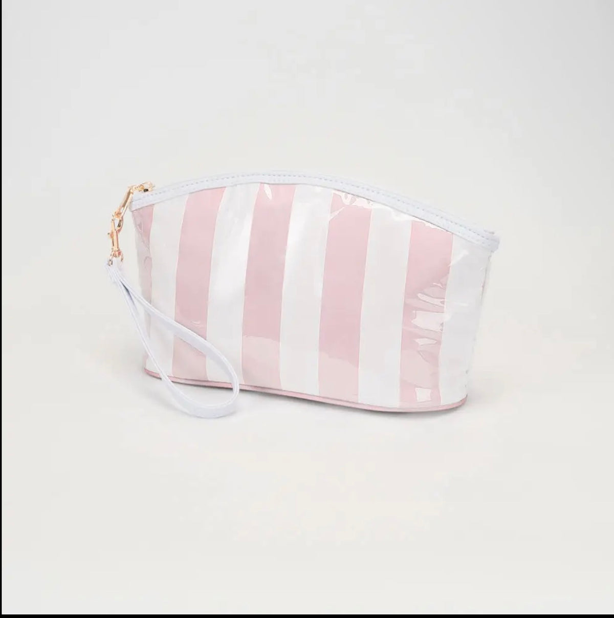 Stripe Travel Cosmetic Pouch