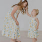 MR Lovely Lemons Ruffle Maxi Dress