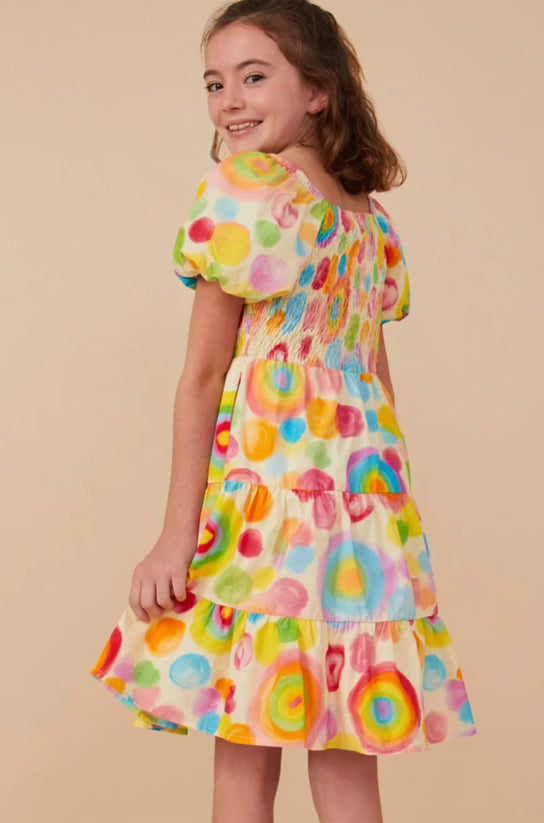 Abstract Hayden Girl Dress