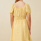 Girls Yellow Dress