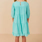 Blue Ruffle Dress