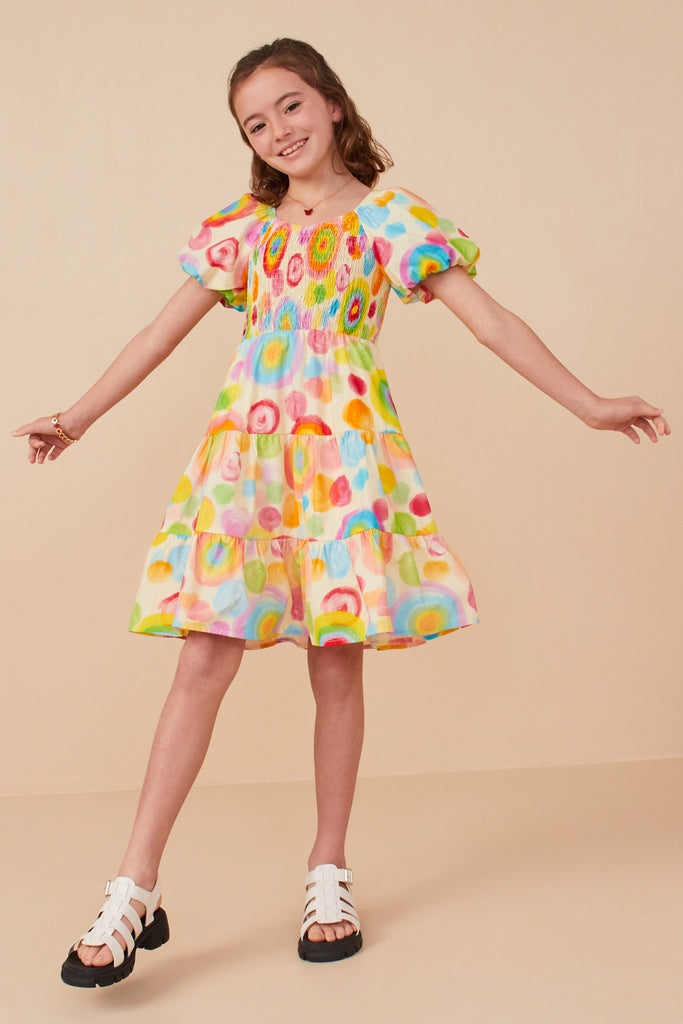 Abstract Hayden Girl Dress