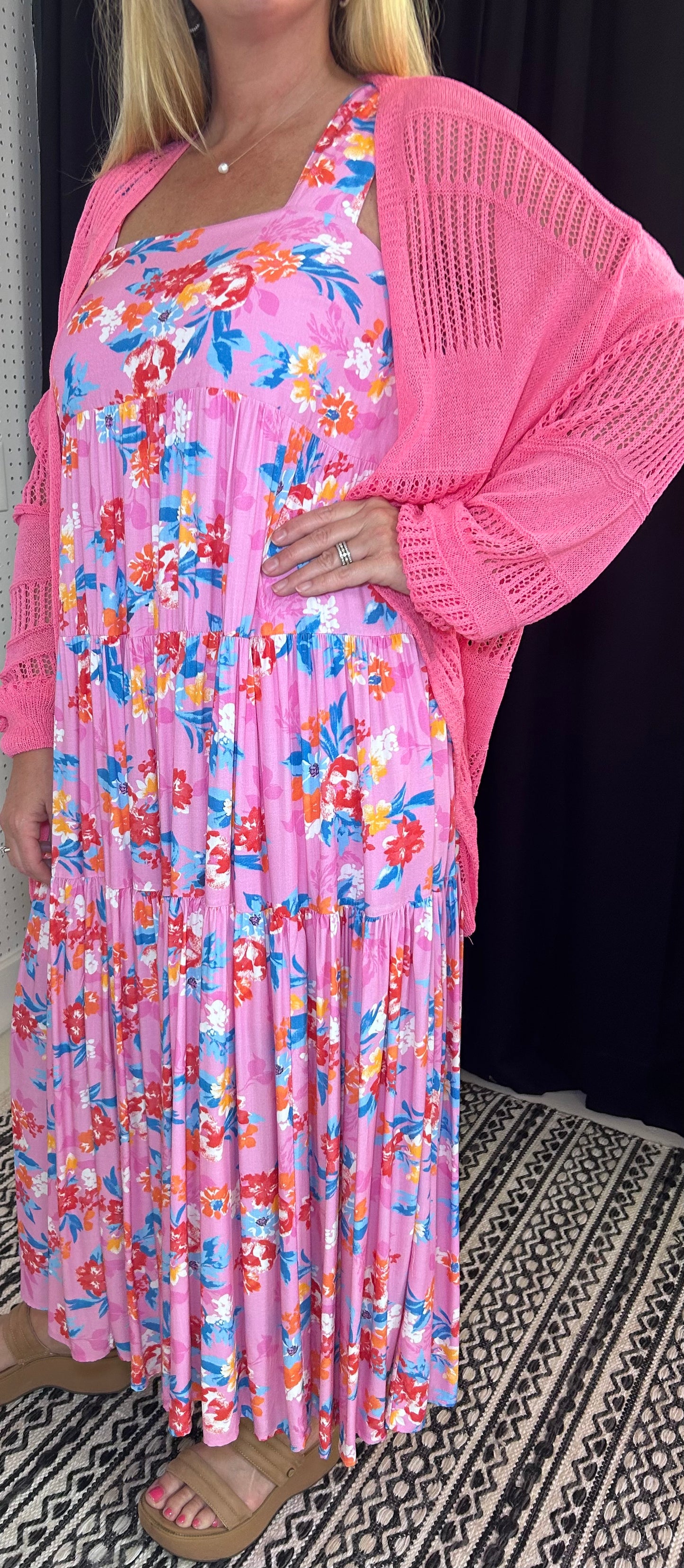 Bubble Pink Maxi