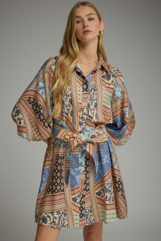 The Gabby Multi Colored Dress