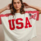 SS USA Patch Top