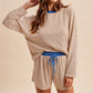 Long Sleeve Shorts Set