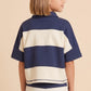Girls Navy Block Set