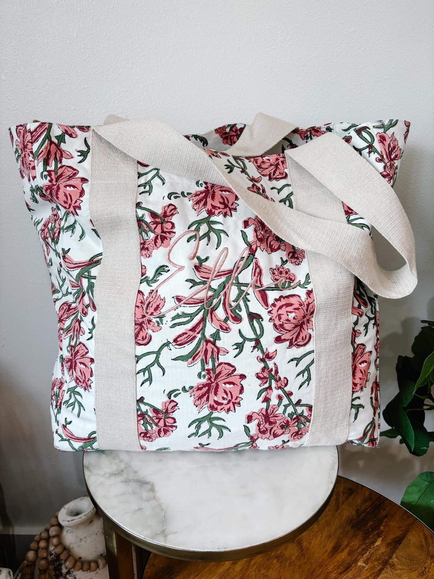 Floral Tote