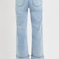 Wide Cuff Risen Jeans