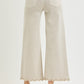 Risen Almond Eyelet Hem Jeans