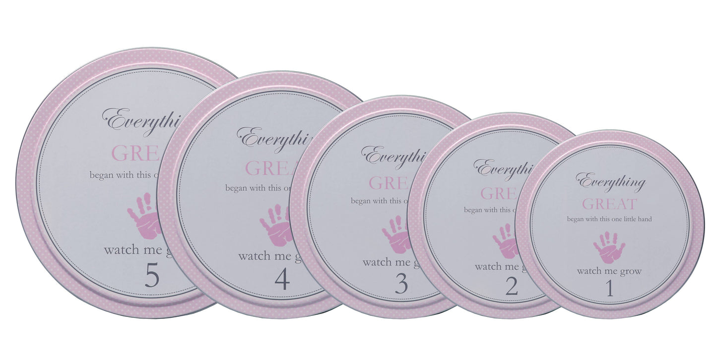 Tower of Time Handprint Kit Pink