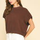 DROPPED SHOULDER SWEATER