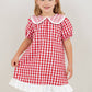 Collared Plaid Dress