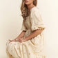 Boho Embroidered Maxi Dress