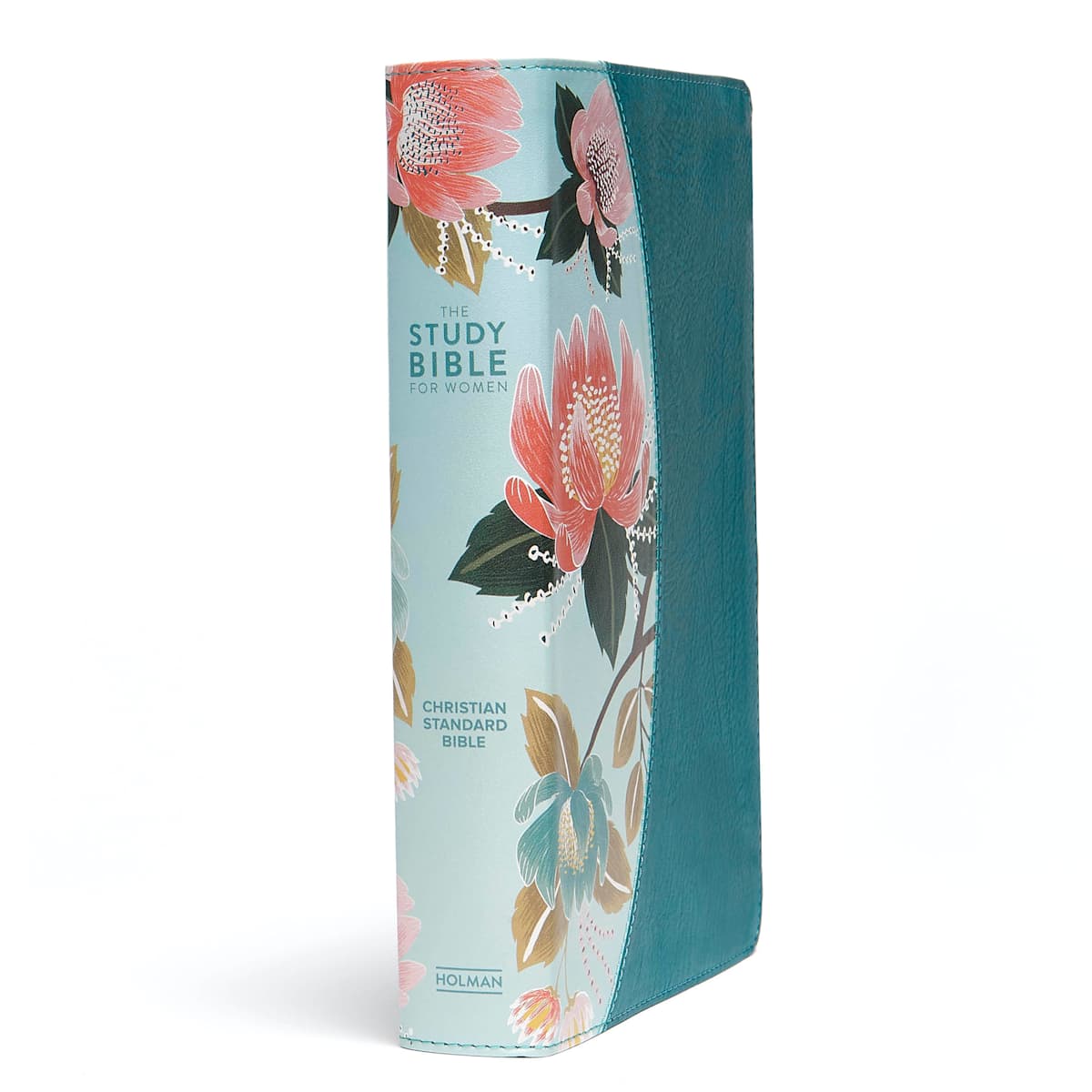 CSB Teal Floral Bible